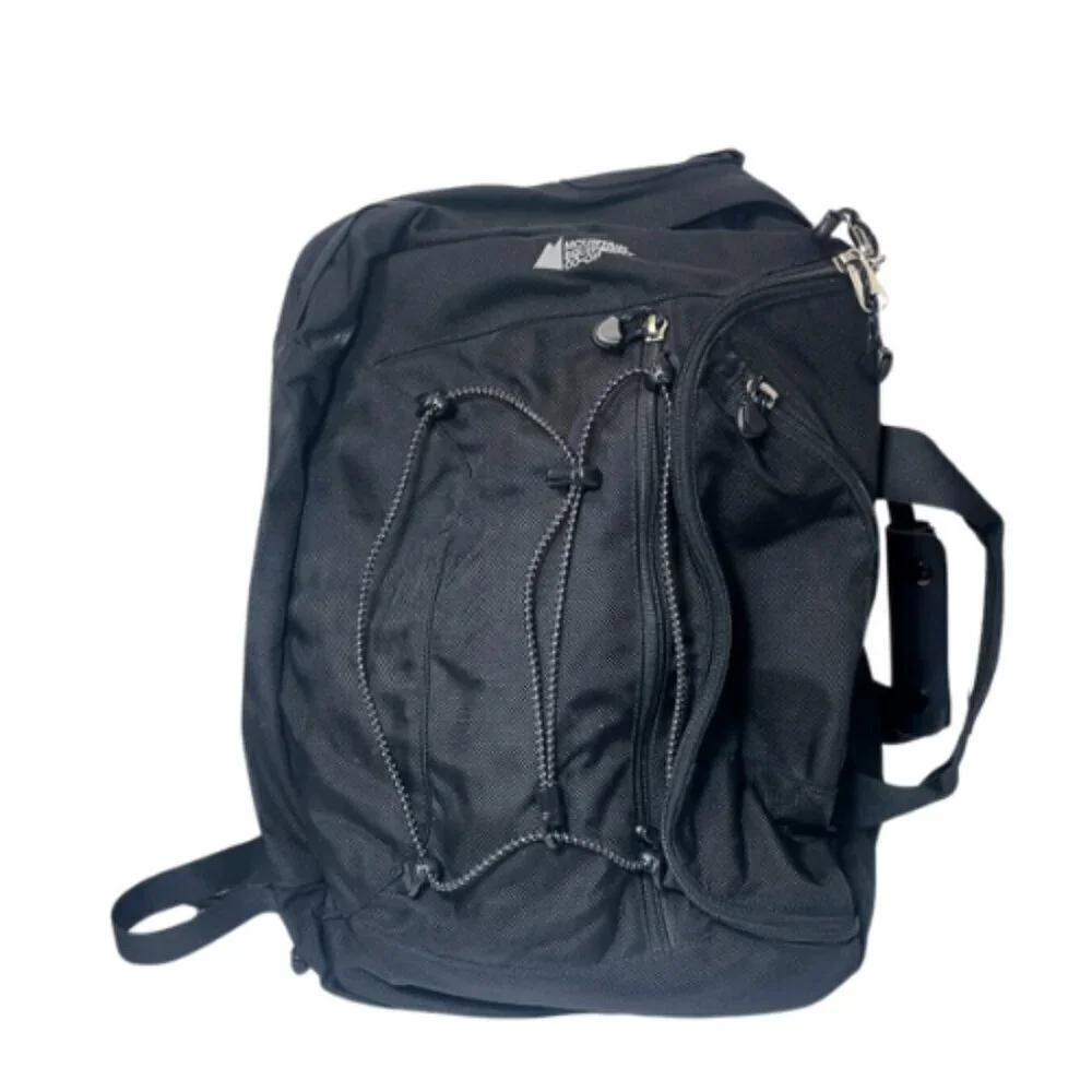 MEC Unisex Convertible Carry On Convertible Backpack In Black Color